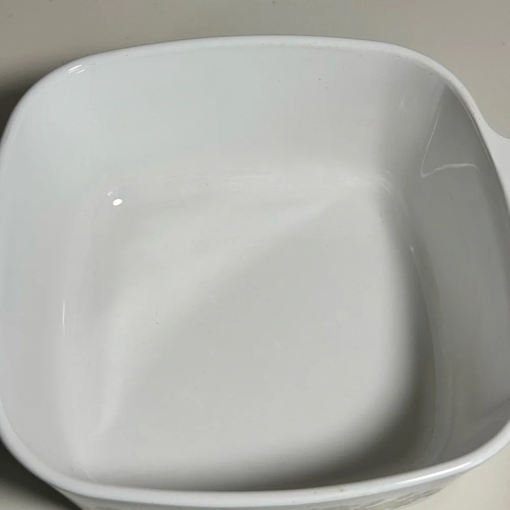 Corningware elegant white